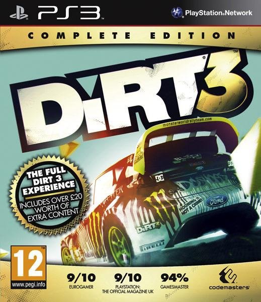 Jeu dirt 3 : complete edition (pass online)