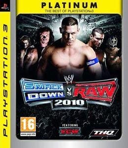 Jeu wwe smackdown vs raw 2010 platinum edition allemande