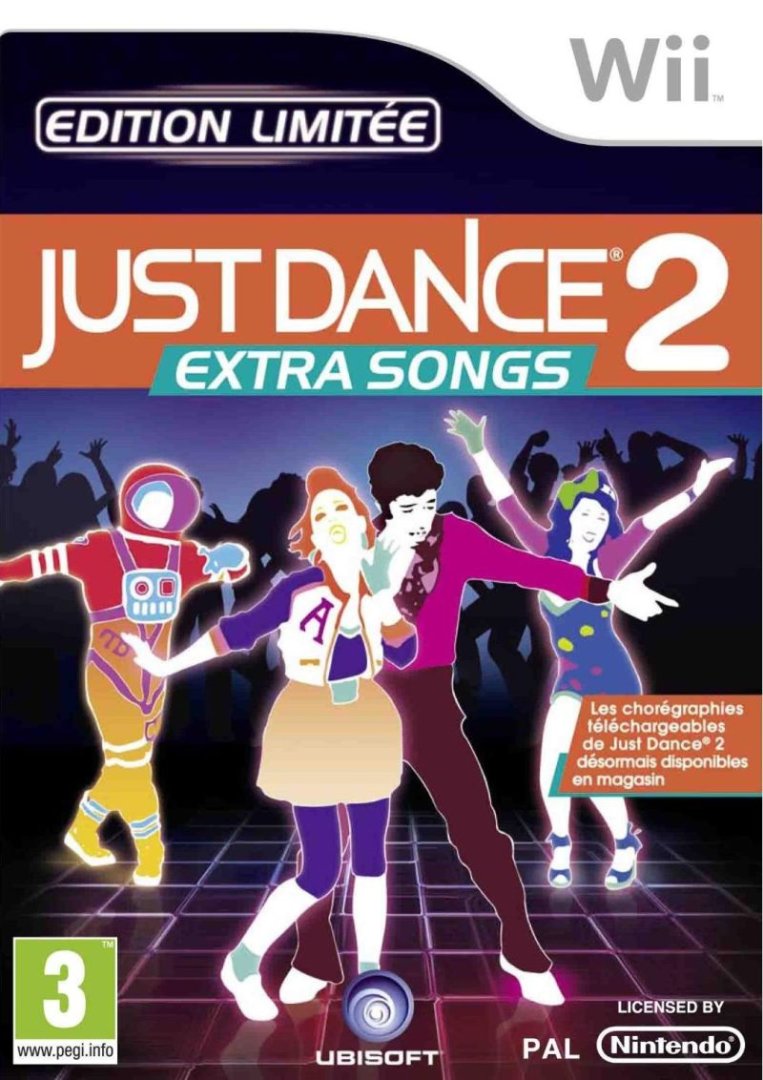 Jeu just dance 2 : extra songs
