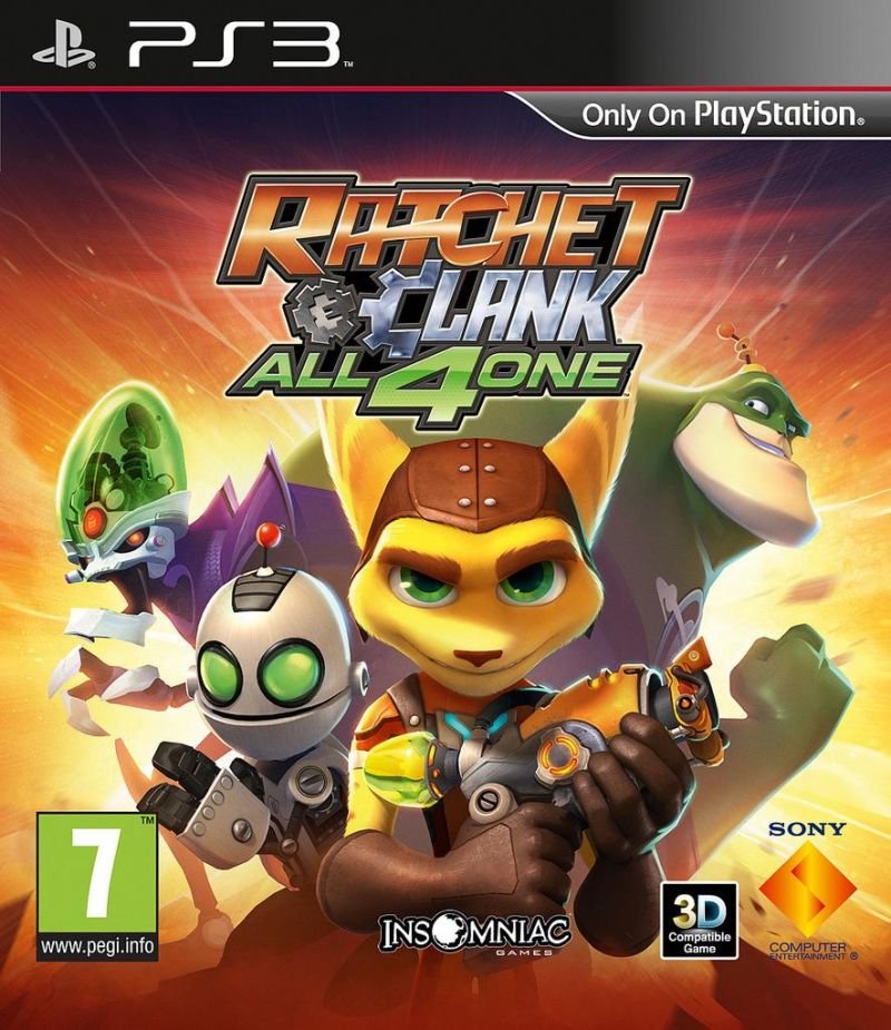 Jeu ratchet & clank : all 4 one (pass online)