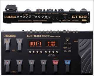 Pedale multi effet gt-100