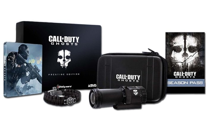 Jeu call of duty : ghosts edition prestige