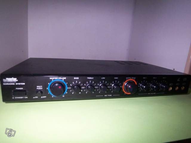 Ampli karaoke stereo karaoke mixer
