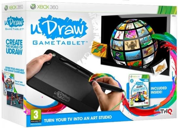 Jeu tablette udraw + udraw studio : instant artist