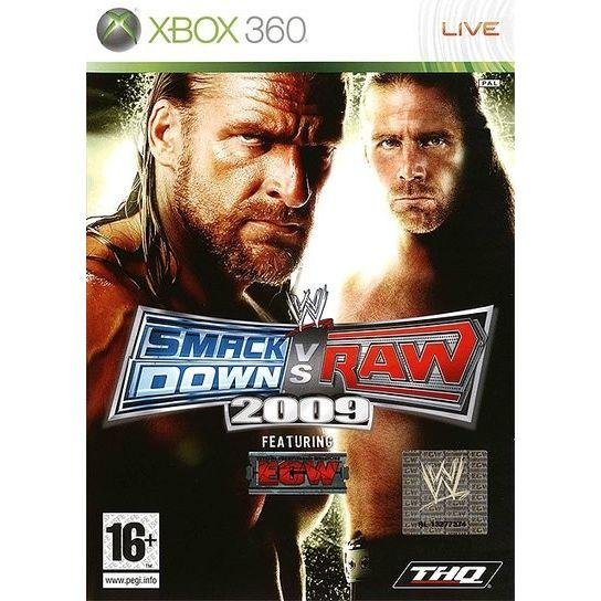 Jeu wwe smackdown vs raw 2009 edition euro