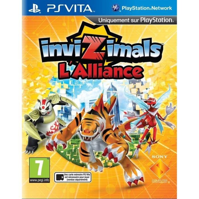 Jeu invizimals : l'alliance