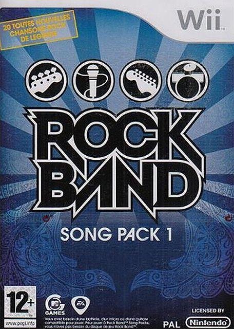 Jeu rock band song pack