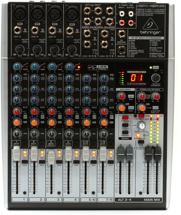 Table de mixage x1204usb