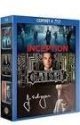 Coffret leonardo dicaprio - inception + gatsby le magnifique + j. edgar