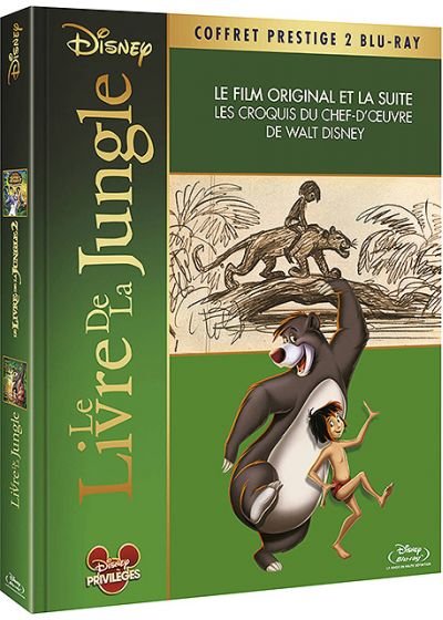 Le livre de la jungle 1 & 2 - edition prestige