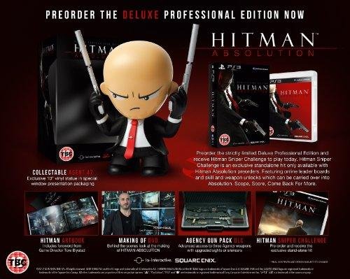 Jeu hitman absolution deluxe edition version euro (pass online)
