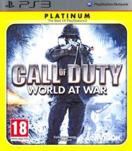 Jeu call of duty : world at war edition euro
