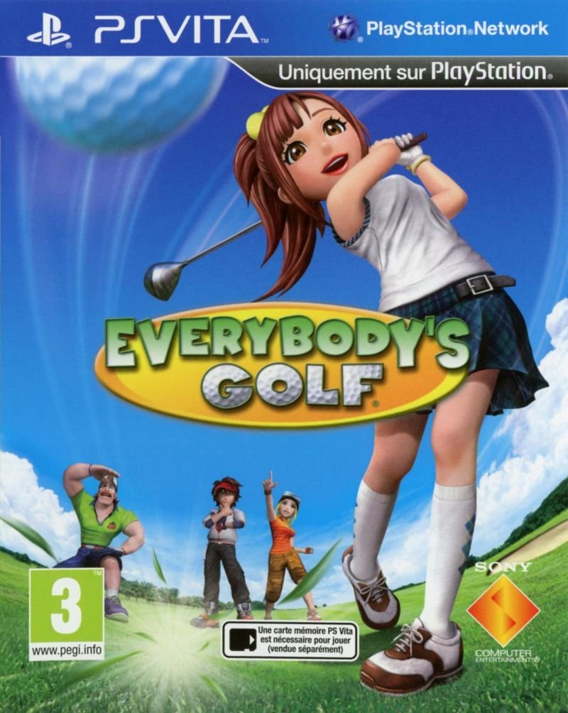 Jeu everybody's golf edition euro