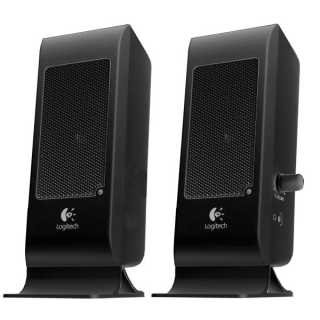 Enceinte 2.0 pc s-100 black