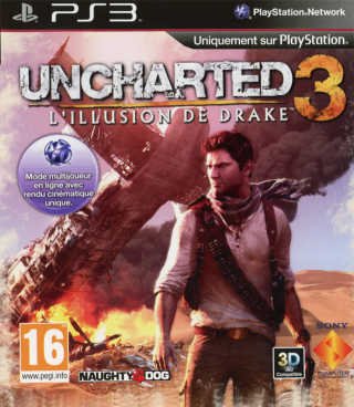 Jeu uncharted 3 : l'illusion de drake edition essentials (pass online)