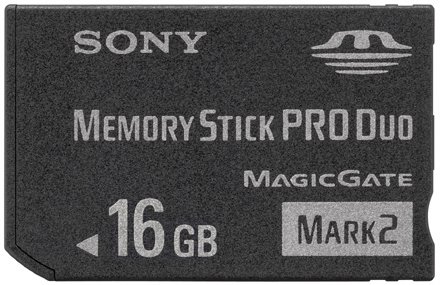 Carte memoire memory stick pro duo 16gb