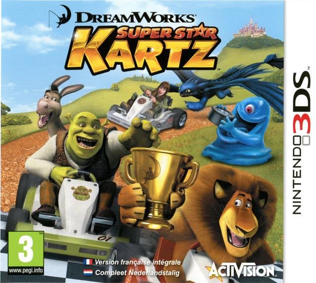 Jeu dreamworks super star kartz