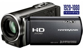 Camescope full hd hdr-cx115e