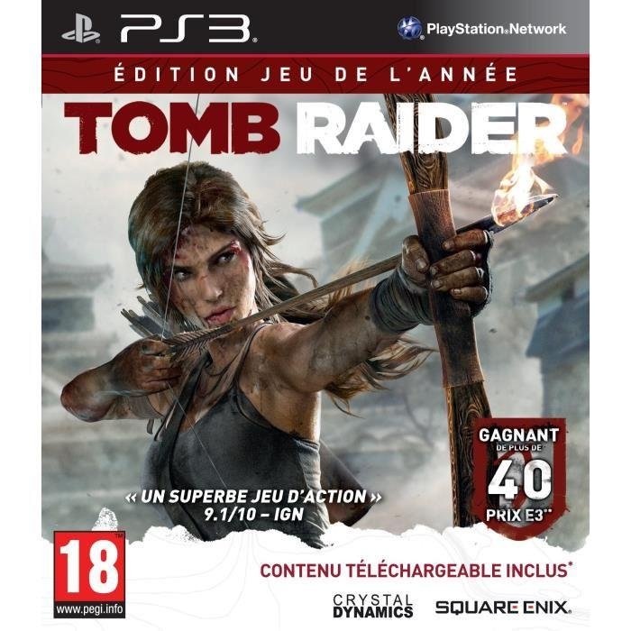 Tomb raider edition jeu de l' annee