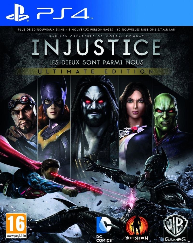 Jeu injustice : les dieux sont parmi nous