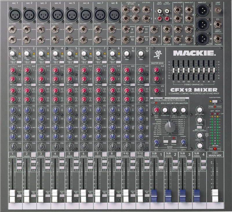 Table de mixage cfx12 mixer