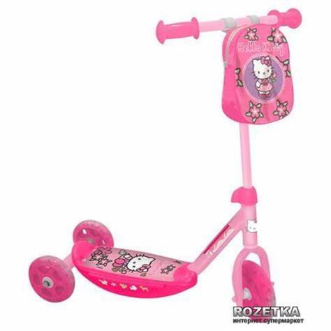 Trotinette 3 roues hello kitty