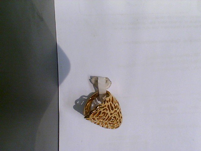 Bague acier fantaisie