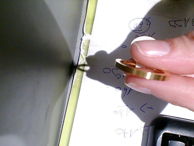 Bague acier fantaisie