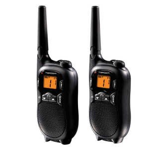 Paire de talkie walkie noire