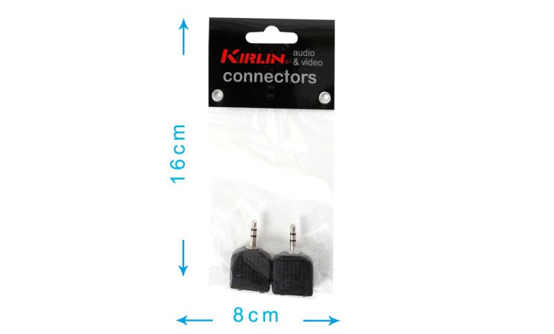 Cable adap 2mjack 1mjack st x 2 601352