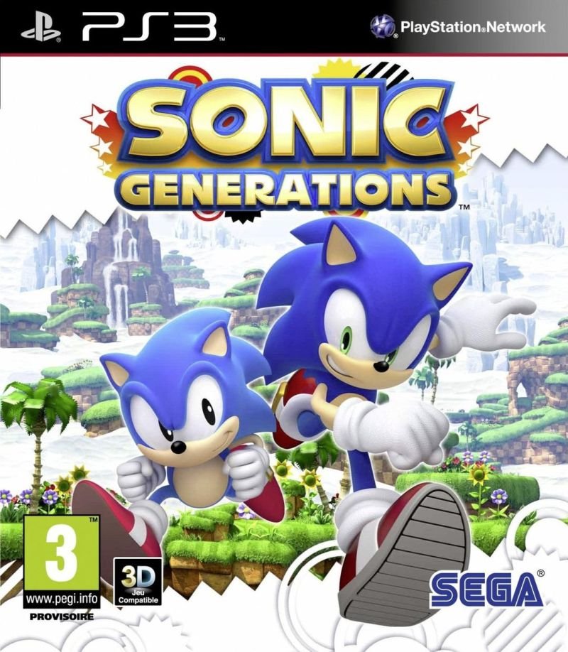 Jeu sonic generations edition euro
