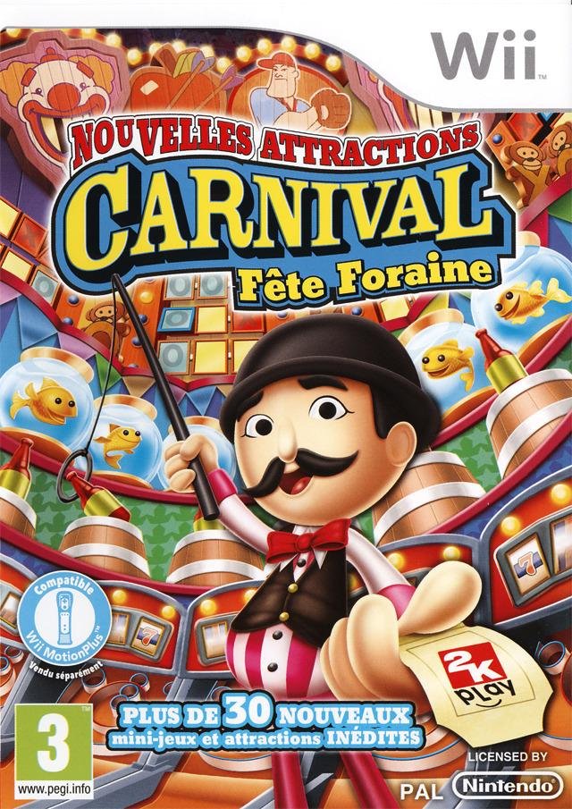 Jeu carnival fete foraine : nouvelles attractions