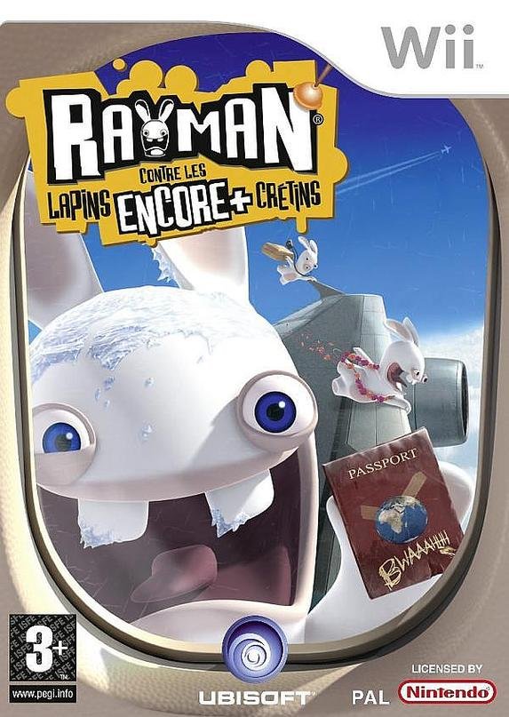 Jeu rayman contre les lapins encore plus cretins