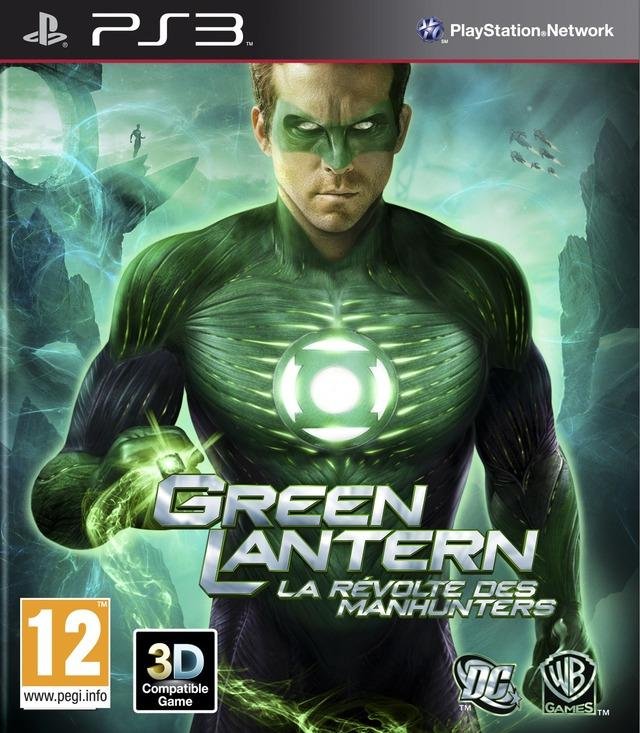 Jeu green lantern : la revolte des manhunters