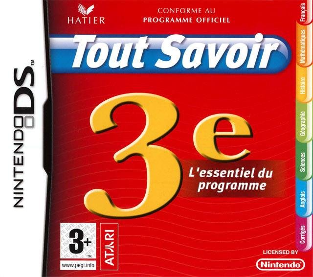 Jeu tout savoir 3eme