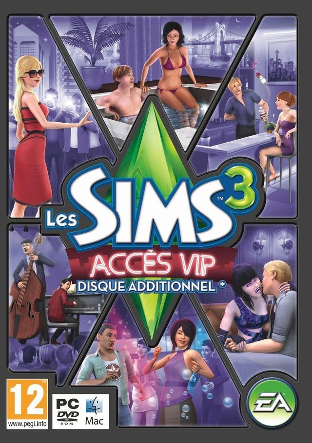 Jeu les sims 3 : acces vip