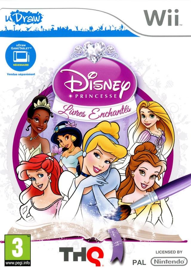 Jeu disney princesse livres enchantes