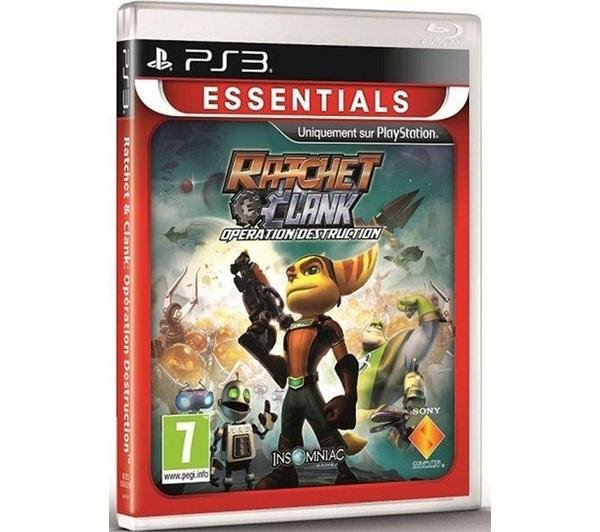 Jeu ratchet & clank : operation destruction essential collection