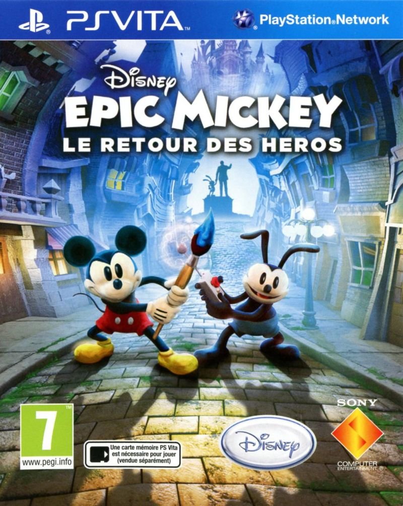 Jeu epic mickey : le retour des heros