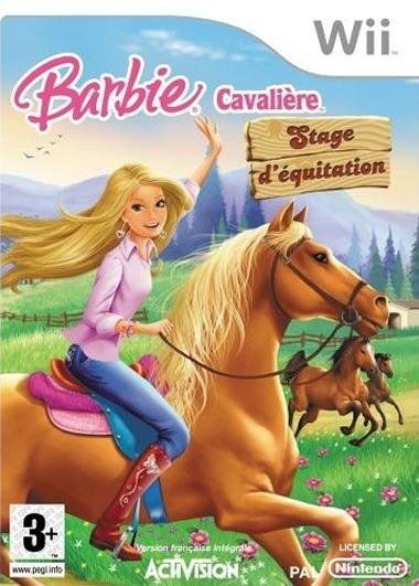 Jeu barbie cavaliere : stage d'equitation