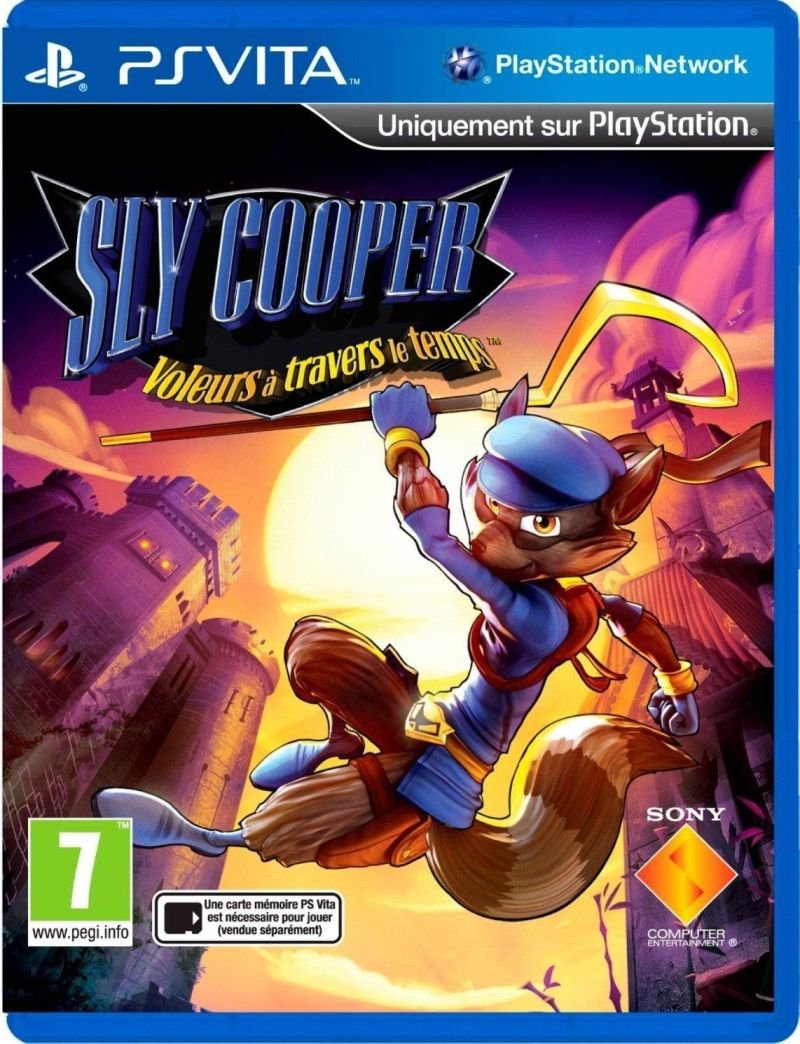 Jeu sly cooper : voleurs a travers le temps