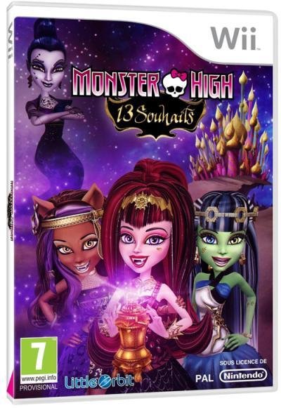 Jeu monster high : 13 souhaits