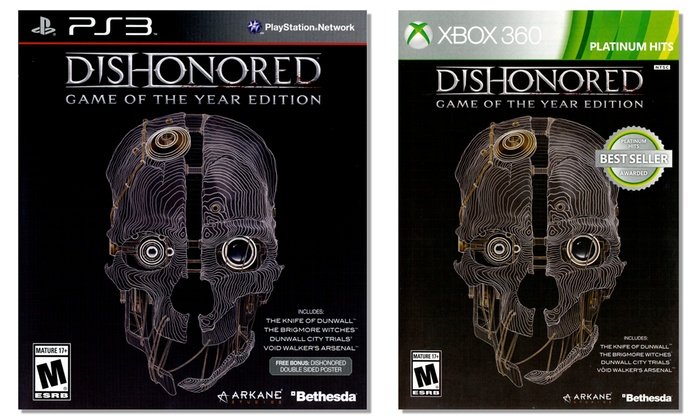 Jeu dishonored game of the year edition