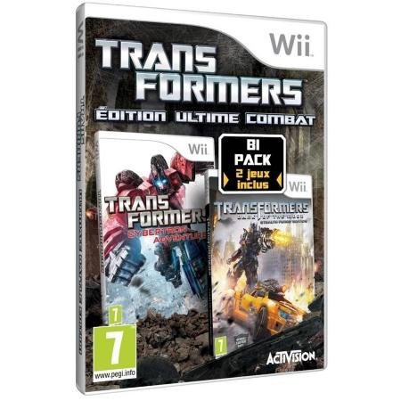 Jeu transformers la face cachee de la lune + aventures sur cybertron