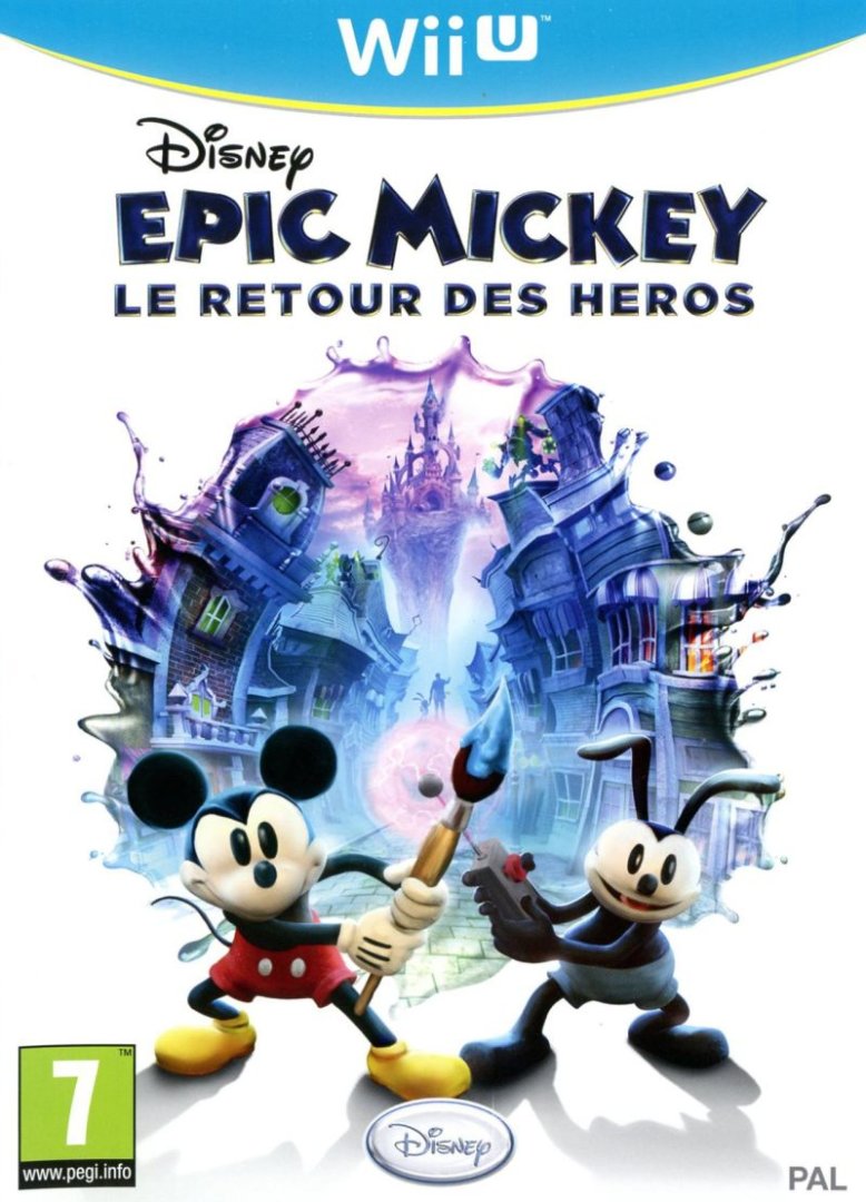 Jeu epic mickey : le retour des heros