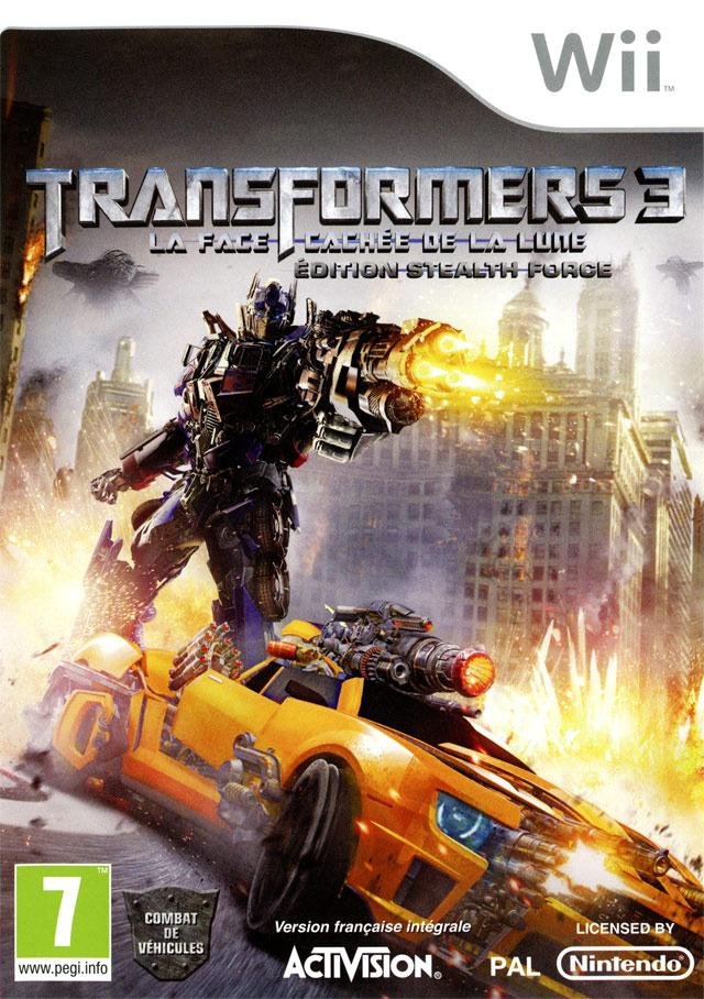 Jeu transformers 3 : la face cachee de la lune - edition stealth force