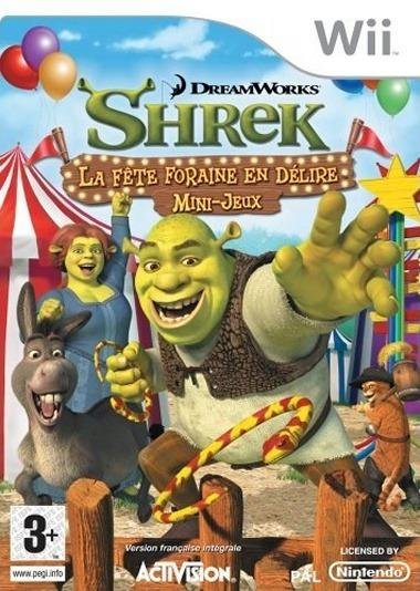 Shrek : la fete foraine en delire : mini-jeux