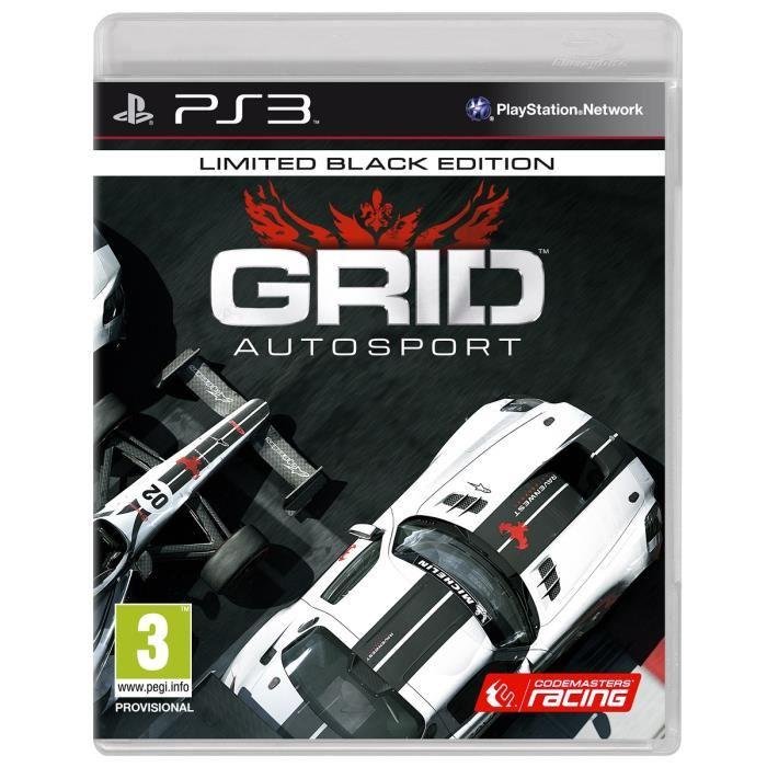 Jeu grid autosport black edition