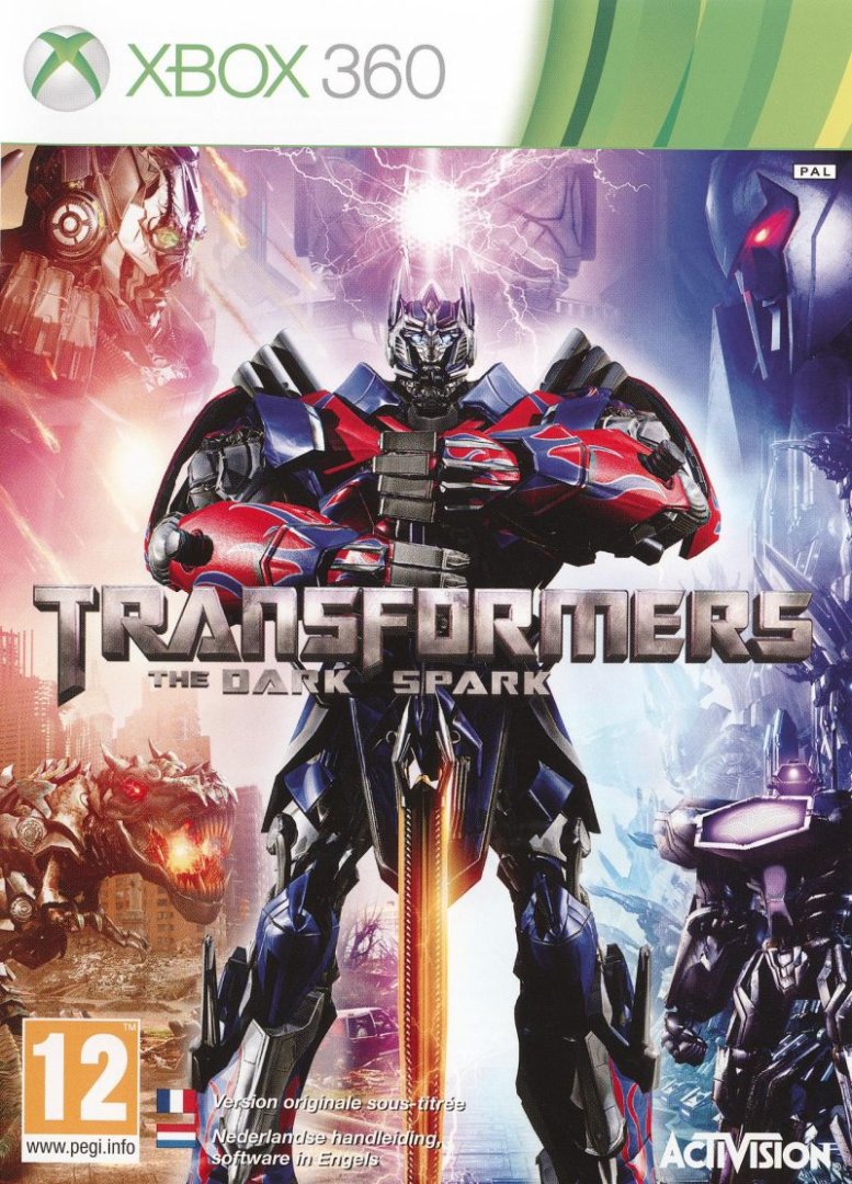 Jeu transformers : rise of the dark spark