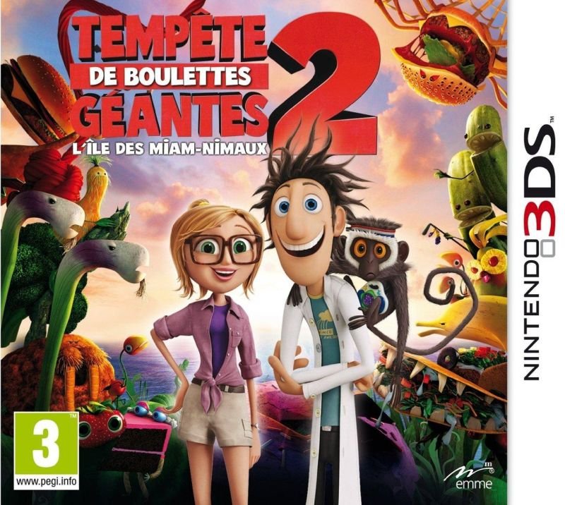 Jeu tempete de boulettes geantes 2 : l'ile des miam-nimaux